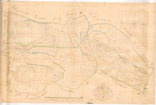 L'Abergement-de-Varey - 3 P 6615 - 3 P 6615 -  Feuille 5  (1827)