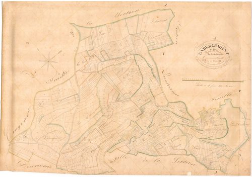 L'Abergement-de-Varey - 3 P 6613 - 3 P 6613 -  Feuille 3  (1827)