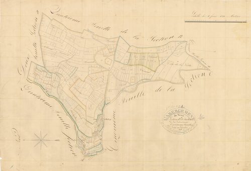 L'Abergement-de-Varey - 3 P 6619 - 3 P 6619 -  Feuille 3  (1827)