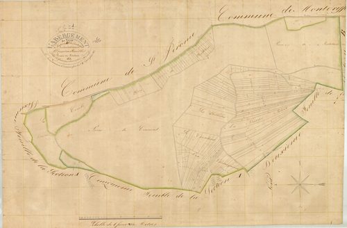 L'Abergement-de-Varey - 3 P 6617 - 3 P 6617 -  Feuille 1  (1827)