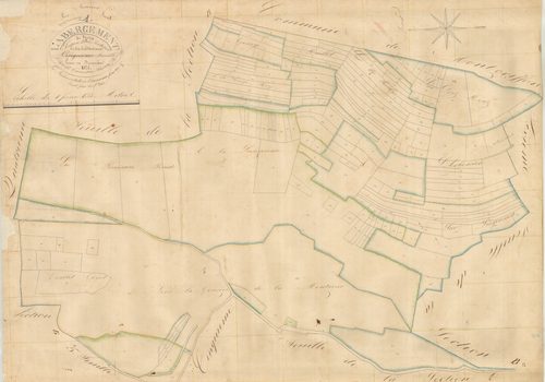 L'Abergement-de-Varey - 3 P 6621 - 3 P 6621 -  Feuille 5  (1827)