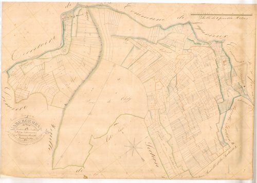 L'Abergement-de-Varey - 3 P 6616 - 3 P 6616 -  Feuille 6  (1827)