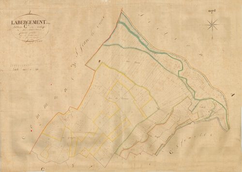 L'Abergement-de-Varey - 3 P 6623 - 3 P 6623 -  Feuille 1  (1827)