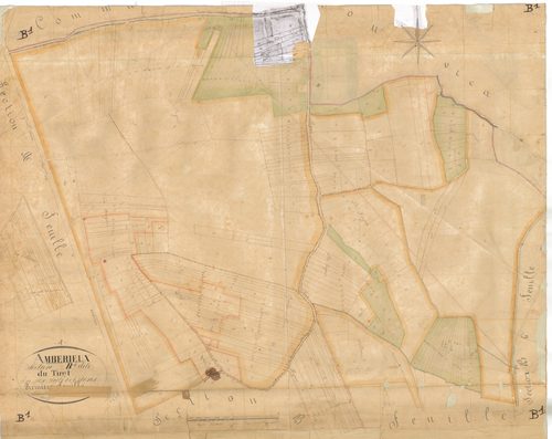 Ambérieu-en-Bugey - 3 P 4010 - 3 P 4010 -  Feuille 1  (1827)