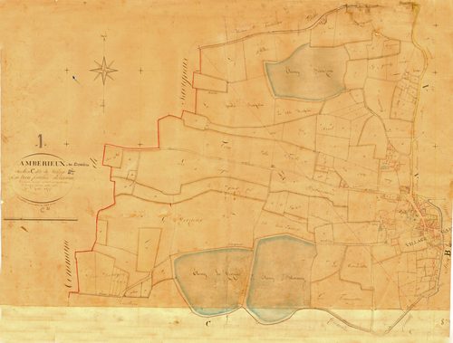Ambérieux-en-Dombes - 3 P 4043 - 3 P 4043 -  Feuille 2  (1833)