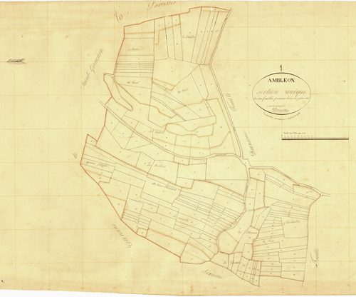 Ambléon - 3 P 4046 - 3 P 4046 -  Feuille 1  (1836)