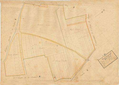 Ambronay - 3 P 4061 - 3 P 4061 -  Feuille 4  (1827)