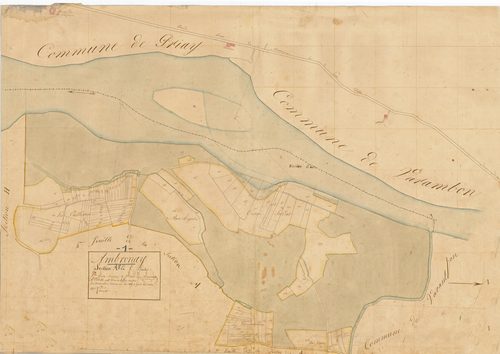 Ambronay - 3 P 4057 - 3 P 4057 -  Feuille 5  (1827)