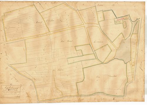 Ambronay - 3 P 4059 - 3 P 4059 -  Feuille 2  (1827)