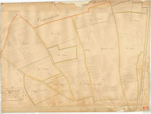 Ambronay - 3 P 4060 - 3 P 4060 -  Feuille 3  (1827)