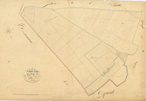 Ambutrix - 3 P 4111 - 3 P 4111 -  Feuille 3  (1826)