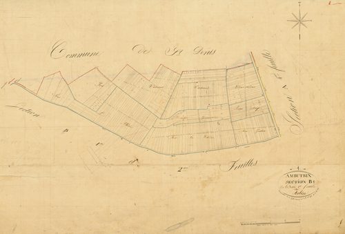 Ambutrix - 3 P 4109 - 3 P 4109 -  Feuille 1  (1826)
