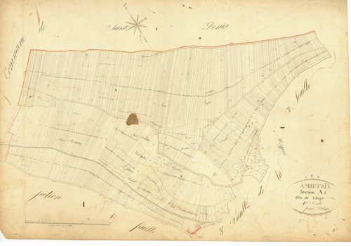Ambutrix - 3 P 4105 - 3 P 4105 -  Feuille 1  (1826)