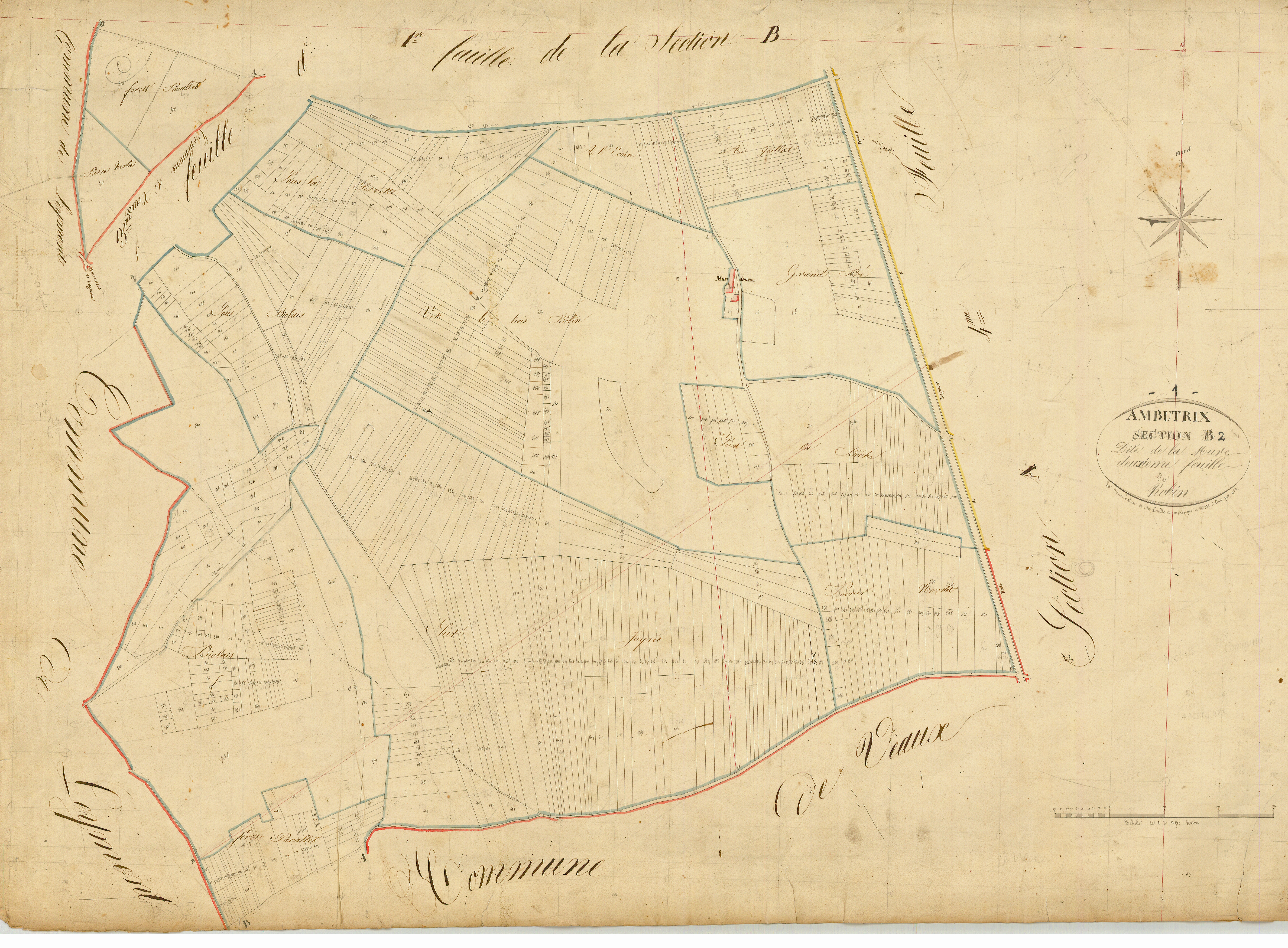Ambutrix - 3 P 4110 - 3 P 4110 - Feuille 2 (1826)