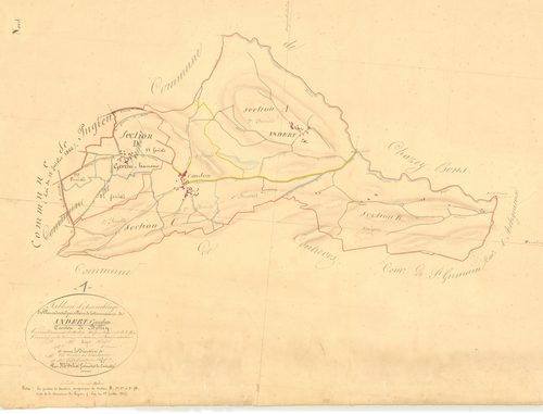 Andert-Condon - 3 P 4118 - 3 P 4118 -  Tableau d'assemblage  (1835)