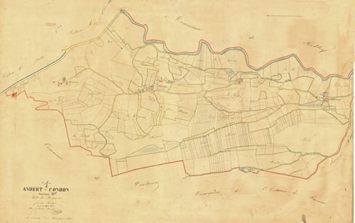 Andert-Condon - 3 P 4121 - 3 P 4121 -  Feuille 1  (1835)