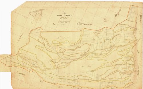Andert-Condon - 3 P 4122 - 3 P 4122 -  Feuille 1  (1835)
