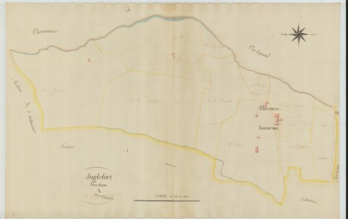 Anglefort - 3 P 10174-2 - 3 P 10174-2 -  Feuille 1  (1814)