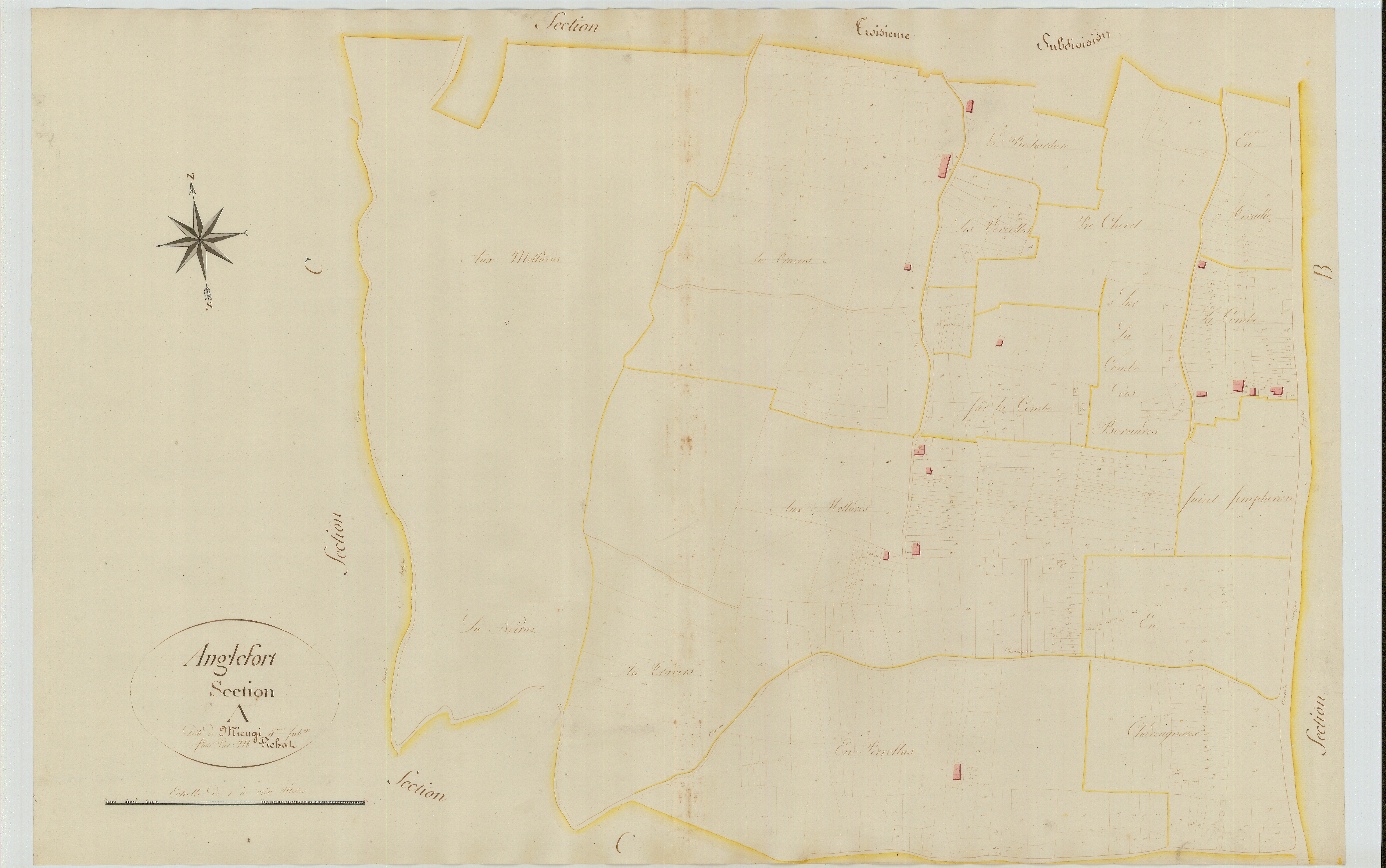 Anglefort - 3 P 10174-5 - 3 P 10174-5 - Feuille 4 (1814)