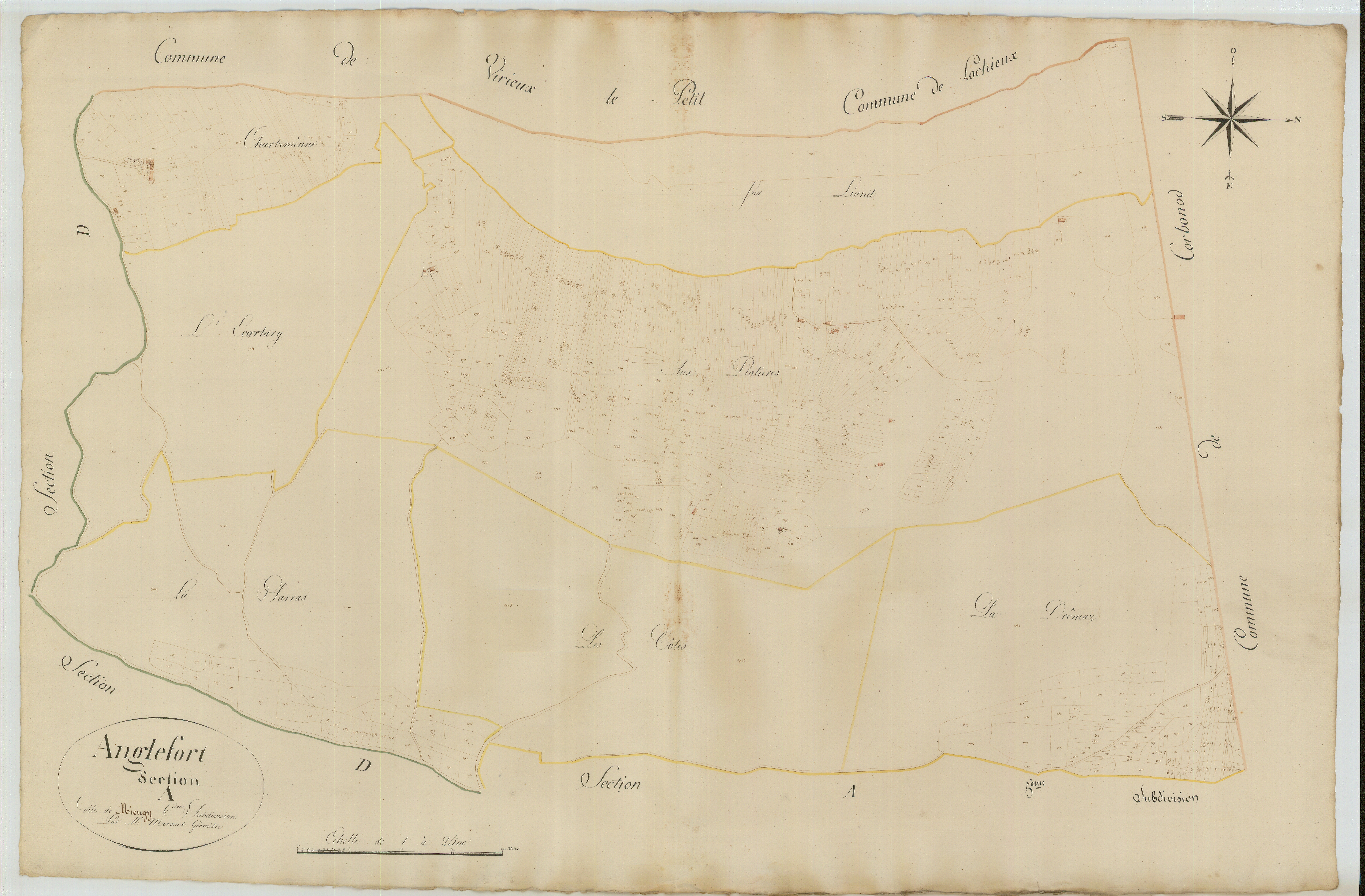 Anglefort - 3 P 10174-7 - 3 P 10174-7 - Feuille 6 (1814)