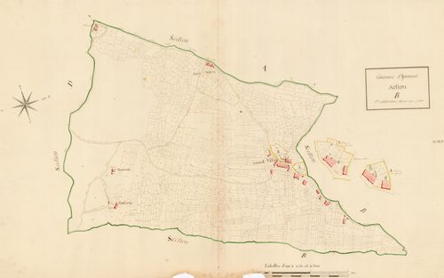 Apremont - 3 P 10081-4 - 3 P 10081-4 -  Feuille 1  (1810)