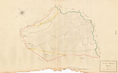 Apremont - 3 P 10081-6 - 3 P 10081-6 -  Feuille 1  (1810)