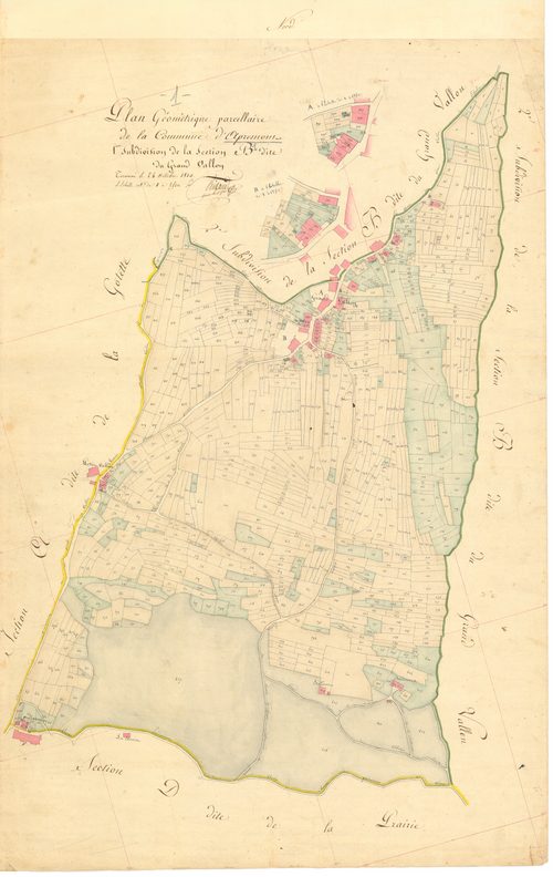 Apremont - 3 P 4155 - 3 P 4155 -  Feuille 1  (1810)