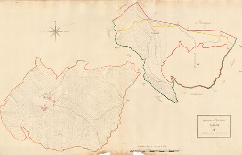 Apremont - 3 P 10081-2 - 3 P 10081-2 -  Feuille 1  (1810)