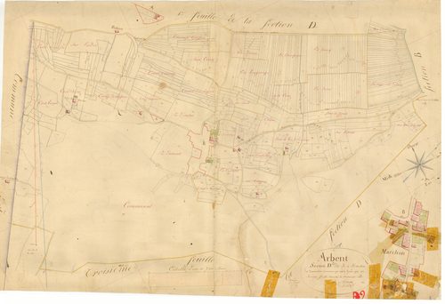 Arbent - 3 P 4235 - 3 P 4235 -  Feuille 2  (1823)