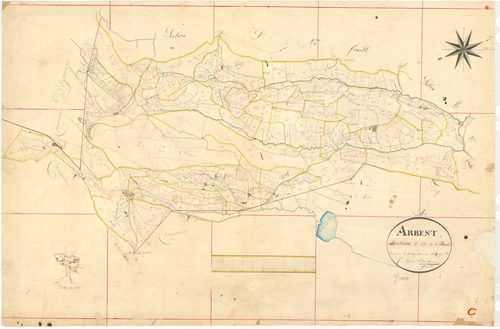Arbent - 3 P 4233 - 3 P 4233 -  Feuille 1  (1823)