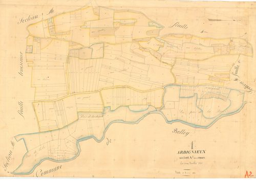 Arbignieu - 3 P 4239 - 3 P 4239 -  Feuille 2  (1836)