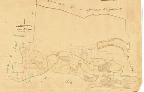 Arbignieu - 3 P 4241 - 3 P 4241 -  Feuille 4  (1836)