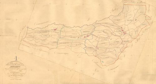 Arbignieu - 3 P 4237 - 3 P 4237 -  Tableau d'assemblage  (1836)