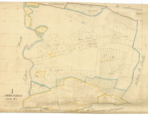 Arbignieu - 3 P 4246 - 3 P 4246 -  Feuille 4  (1836)