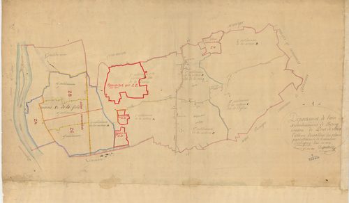 Arbigny - 3 P 4261 - 3 P 4261 -  Tableau d'assemblage  (1809)