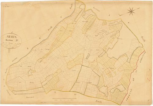 Armix - 3 P 4291 - 3 P 4291 -  Feuille 3  (1833)