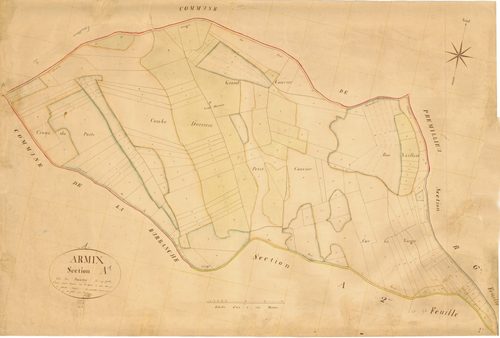 Armix - 3 P 4289 - 3 P 4289 -  Feuille 1  (1833)