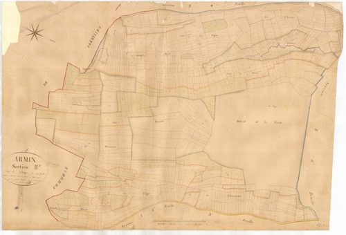 Armix - 3 P 4299 - 3 P 4299 -  Feuille 6  (1833)