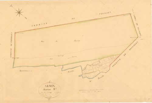Armix - 3 P 4296 - 3 P 4296 -  Feuille 3  (1833)
