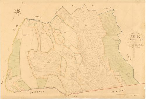 Armix - 3 P 4295 - 3 P 4295 -  Feuille 2  (1833)