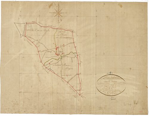 Ars-sur-Formans - 3 P 4317 - 3 P 4317 -  Tableau d'assemblage  (1823)