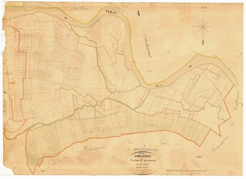 Artemare - 3 P 4116 - 3 P 4116 -  Feuille 1  (1863-1886)