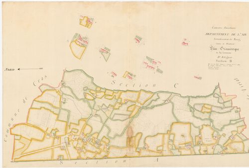 Attignat - 3 P 10123-3 - 3 P 10123-3 -  Feuille 1  (1809)