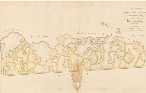 Attignat - 3 P 10123-2 - 3 P 10123-2 -  Feuille 1  (1809)