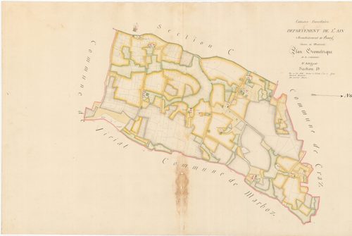 Attignat - 3 P 10123-5 - 3 P 10123-5 -  Feuille 1  (1809)