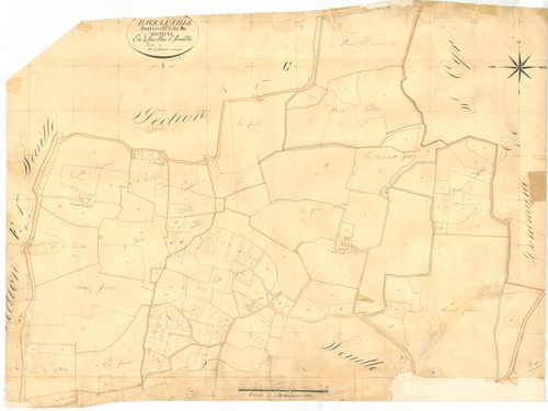 Bâgé-la-Ville -  - Section H dite "de Montepin"  (1826)