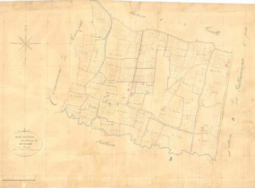 Bâgé-la-Ville -  - Section C dite "d'Ongears"  (1826)