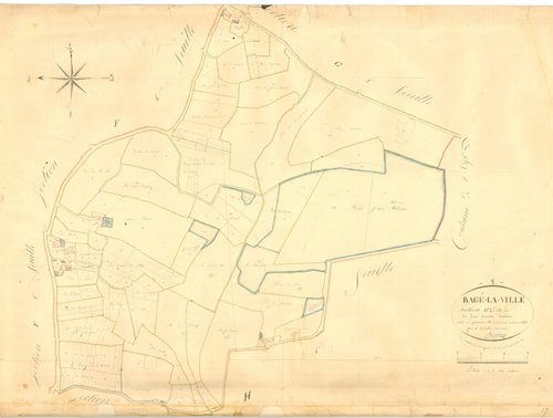 Bâgé-la-Ville -  - Section G dite "de Loese"  (1826)
