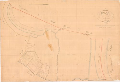 Balan - 3 P 4362 - 3 P 4362 -  Feuille 1  (1827)