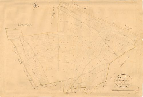 Balan - 3 P 4369 - 3 P 4369 -  Feuille 2  (1827)